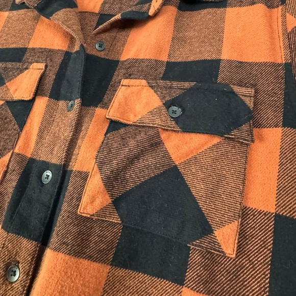 Roxy Fall Flannel Shirt Shacket - Picture 4 of 8